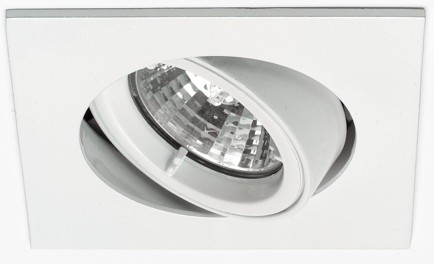 Defa - Focus kvadrat 30° 12V hvit