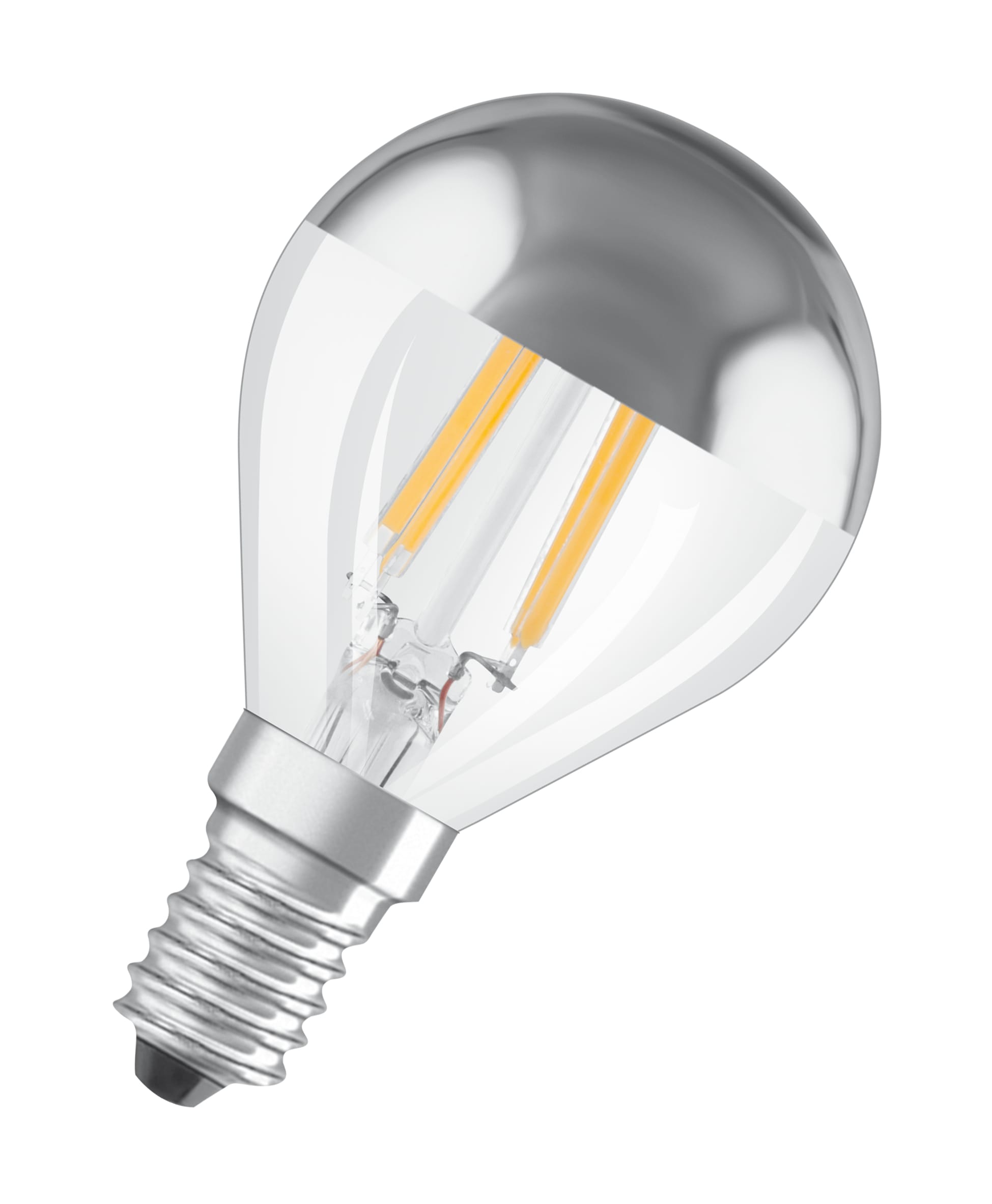 Osram - LED LYSPÆRE+ CLASSIC P SPEIL SØLV 34 4W 827 E14 KLAR