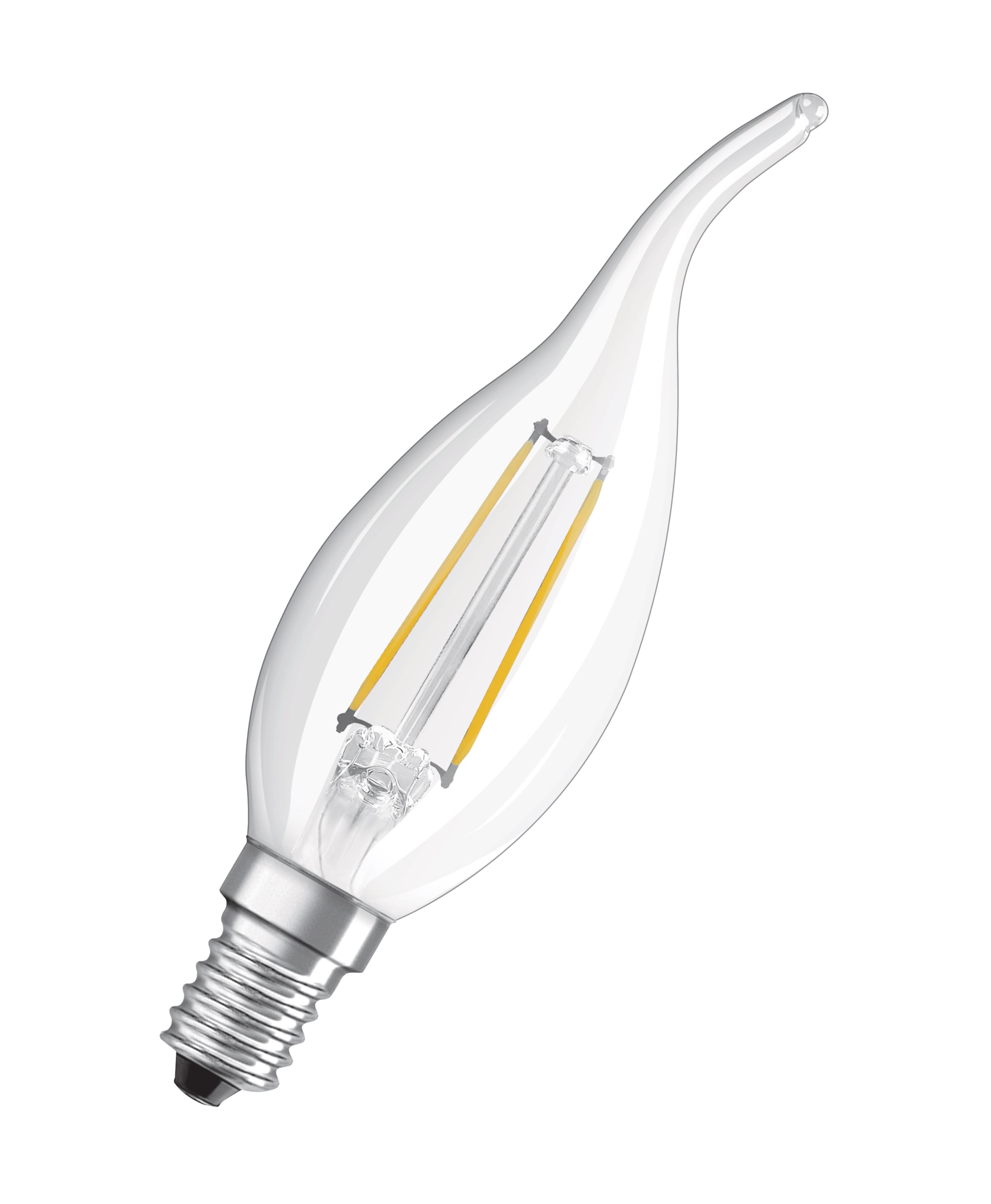 Osram - LED Lyspære Parathom Classic BA KLAR 40 ikke-dim 4W/827 E14
