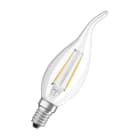 Osram - LED Lyspære Parathom Classic BA KLAR 40 ikke-dim 4W/827 E14