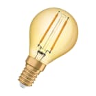 Osram - LED LYSPÆRE Vintage 1906 LED CLASSIC P KLAR GULL 22 ikke-dim 2,5W/824 E14