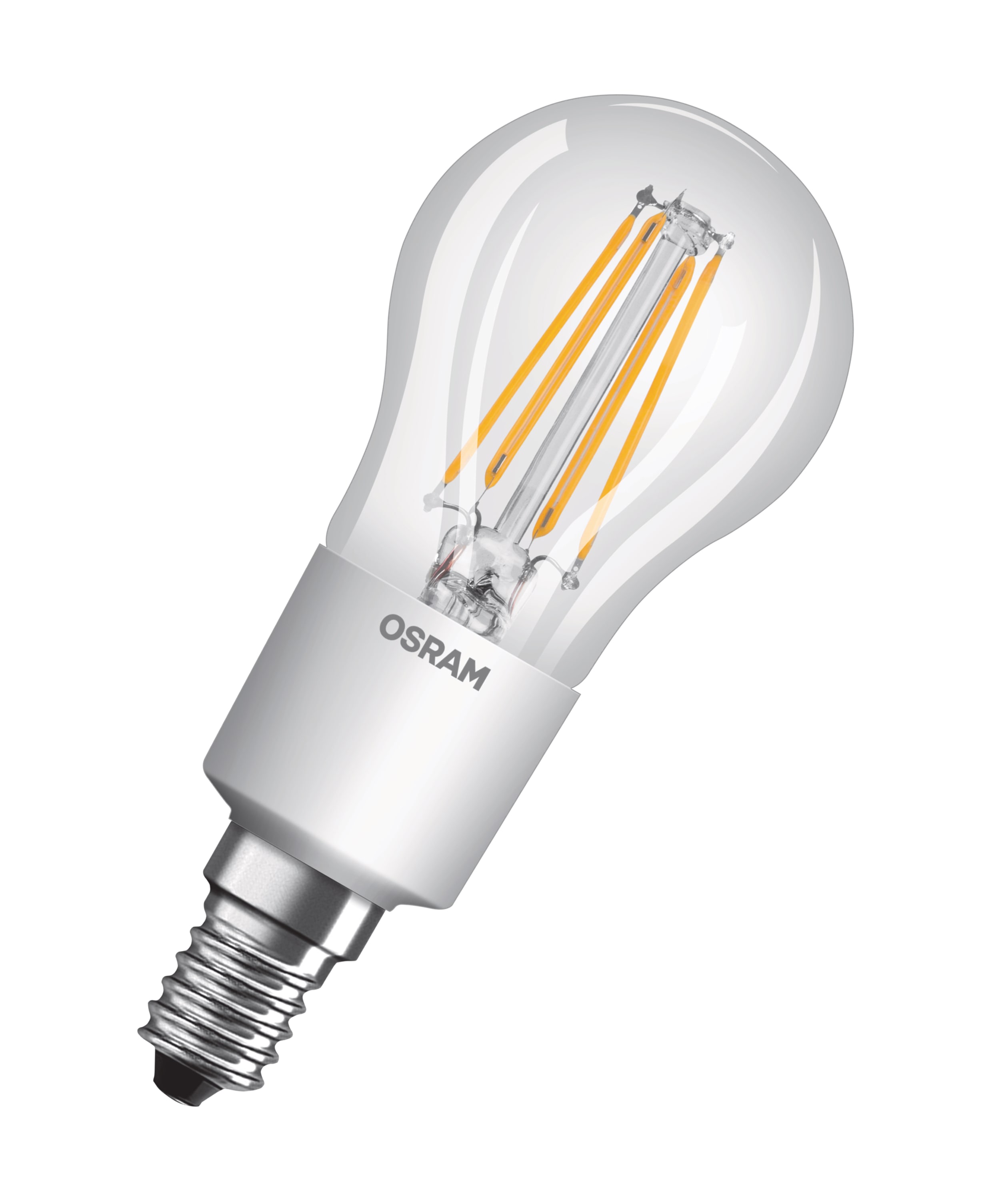 Osram - LEDPÆRE FIL CLA P 60 E14/827