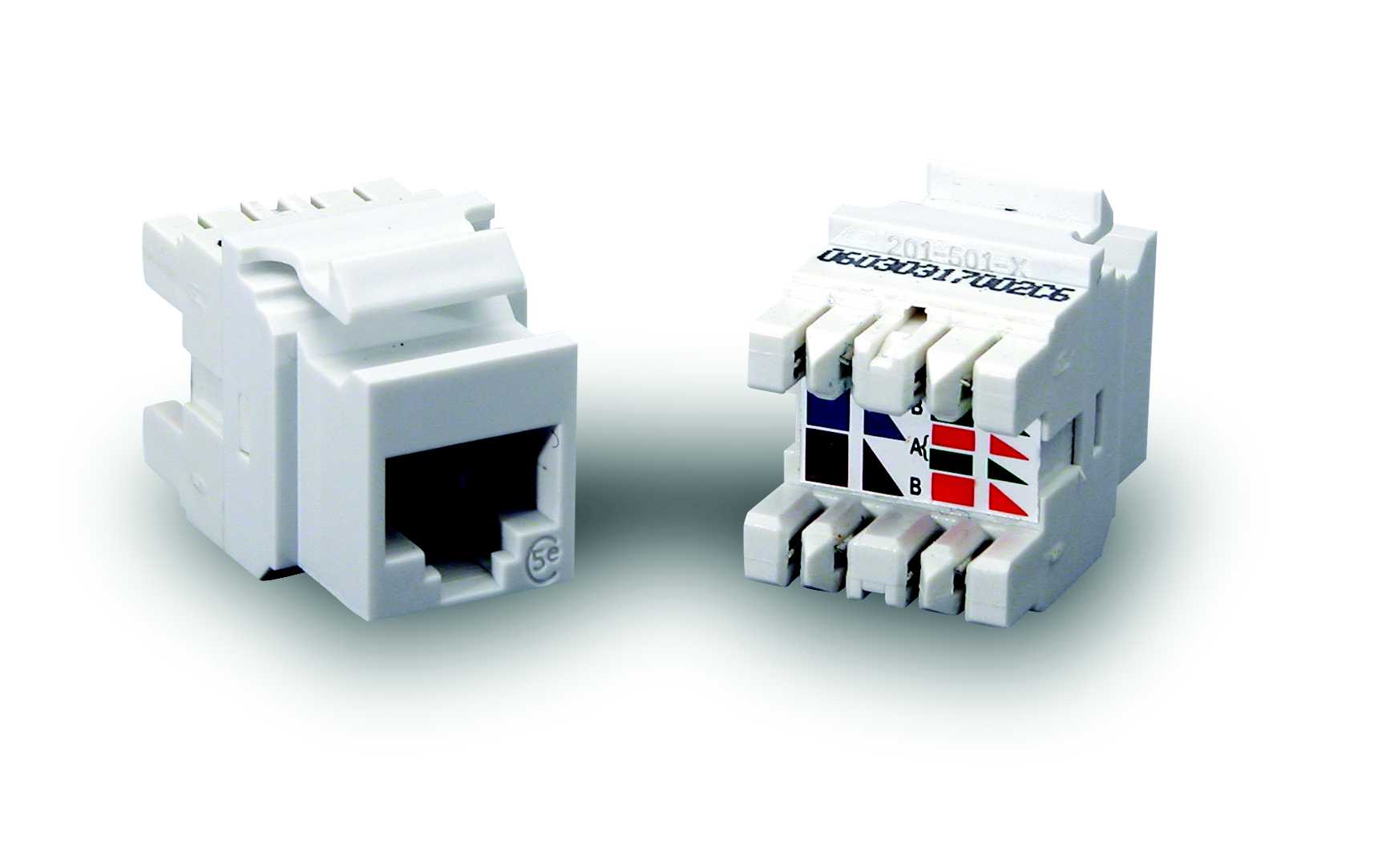 Centex - KEYSTONE JACK C6 UTP HVIT