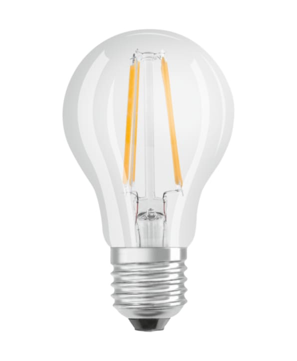Osram - LED LYSPÆRE Classic A, erstatning for 60W, 806 lm, 7W, klar, E27-sokkel, dimbar, 2700 K