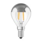 Osram - LED lyspære CL P 4W Filament Mirror, E14-sokkel, non-dim, 2700K
