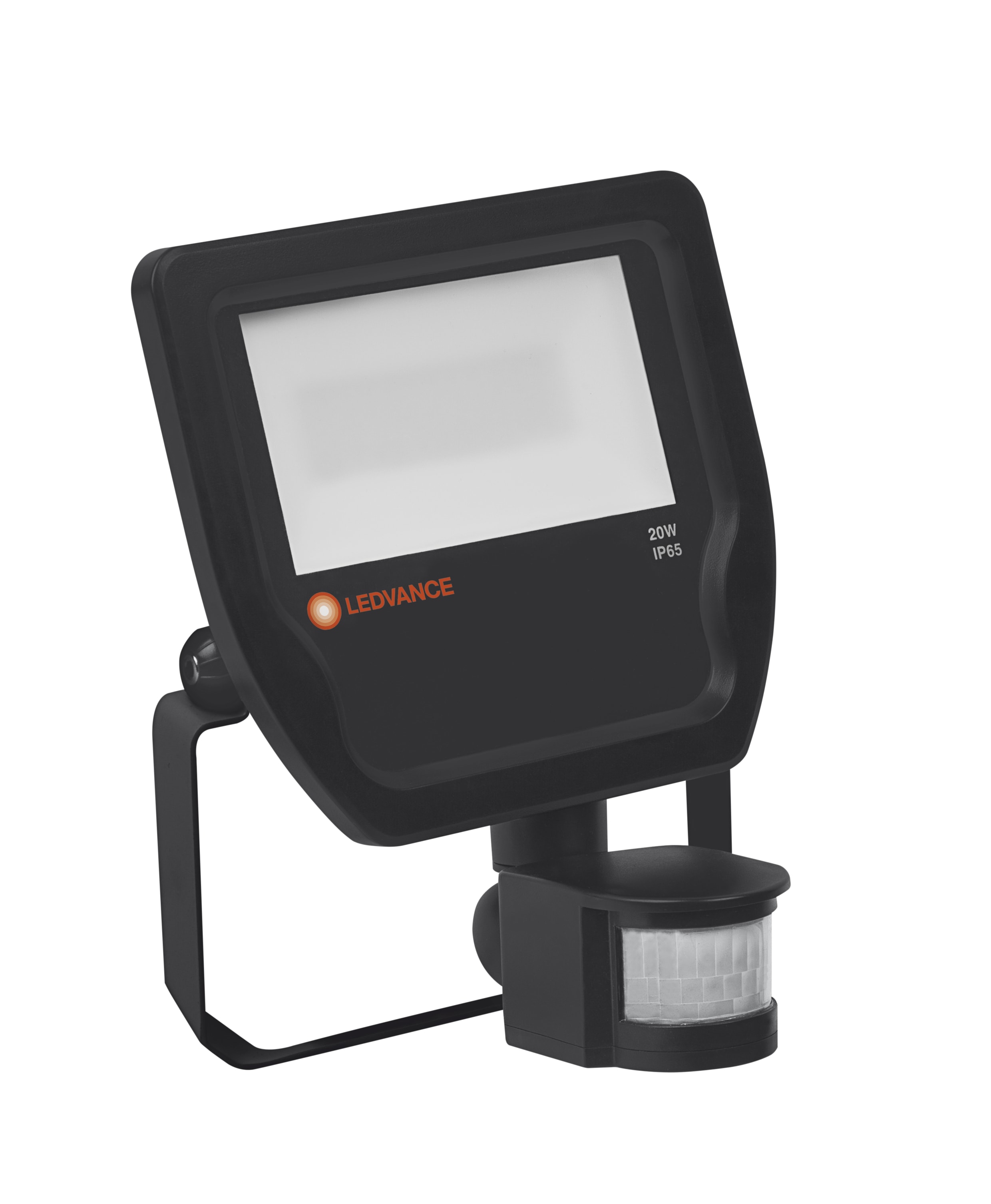 Ledvance - FLOODLIGHT LED 20W 3000K SVART SENSOR IP65 