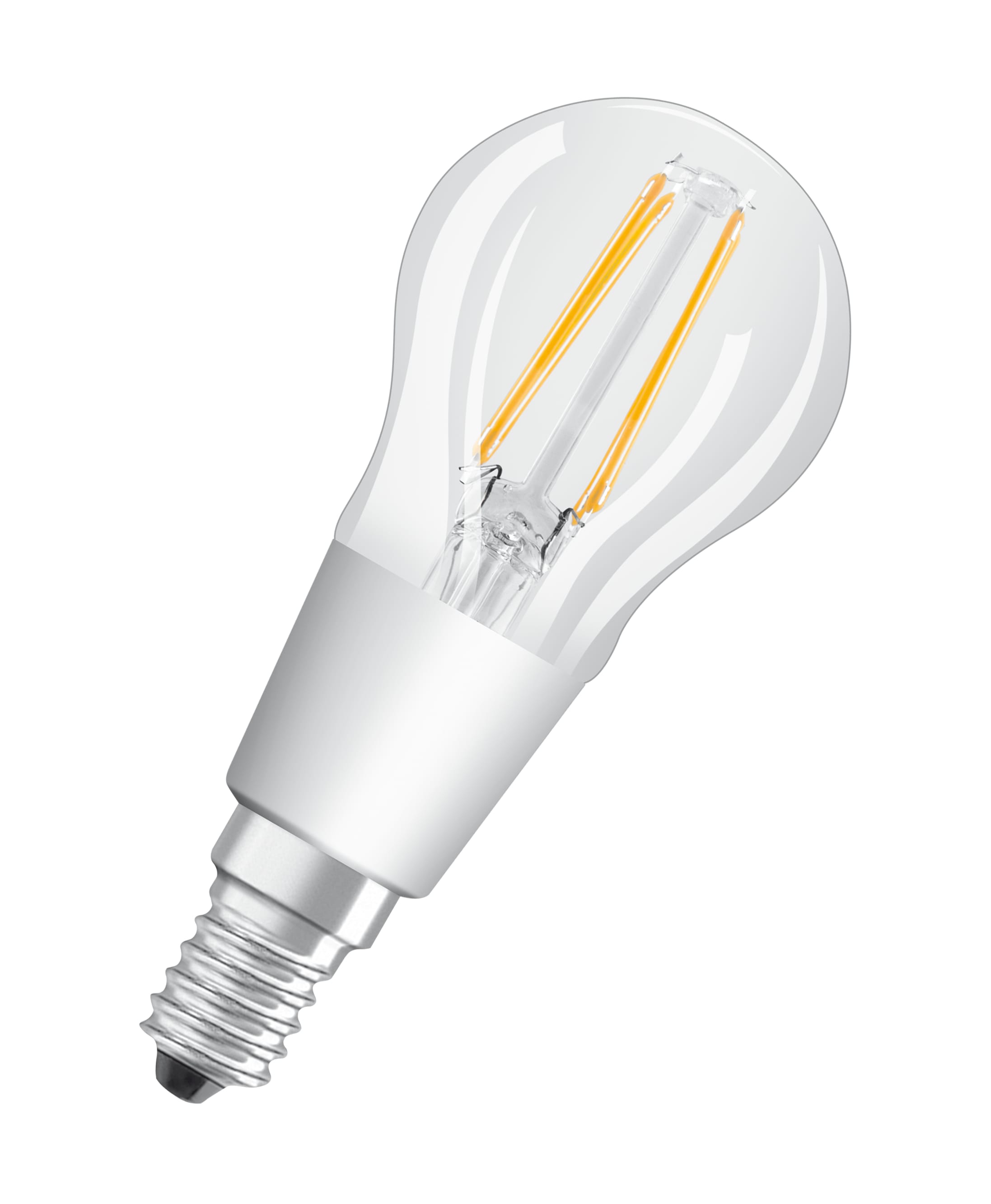 Osram - LED Lyspære Cla P 5W LED Filament, Klar, E14 sokkel, dim 2700K