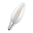 Osram - LED Lyspære Cla B 3,3W LED Filament, Matt, E14 sokkel, dim 2700K
