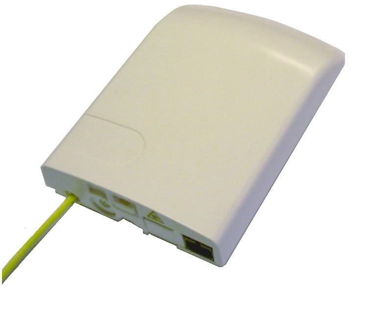 Commscope - Vegguttak for 2xSC simpl tomt