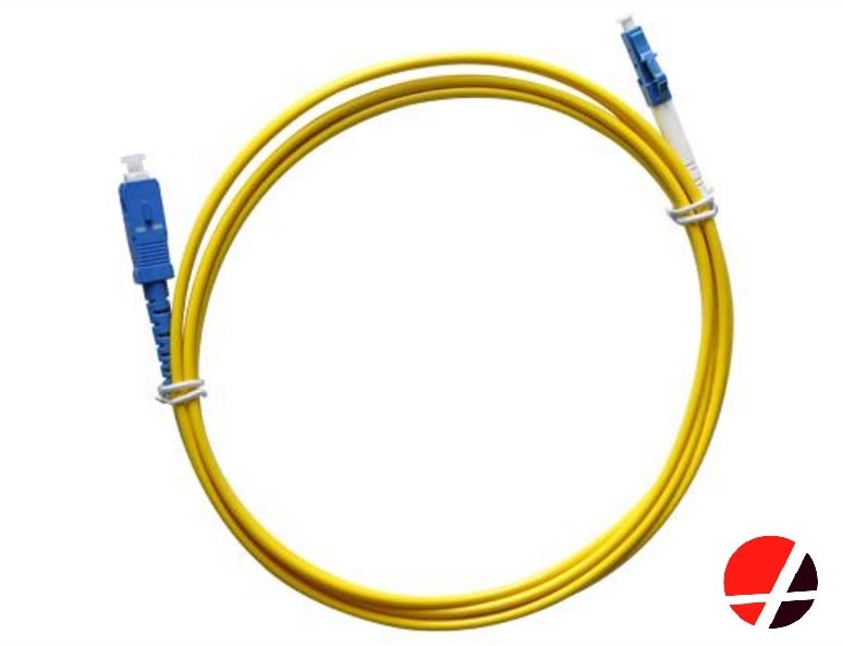 IKN AS - Snor SC-LC simpl OS1, 2m, 2mm, gul