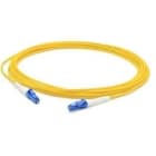 IKN AS - Snor LC-LC simpl OS1, 10m 09/125, gul