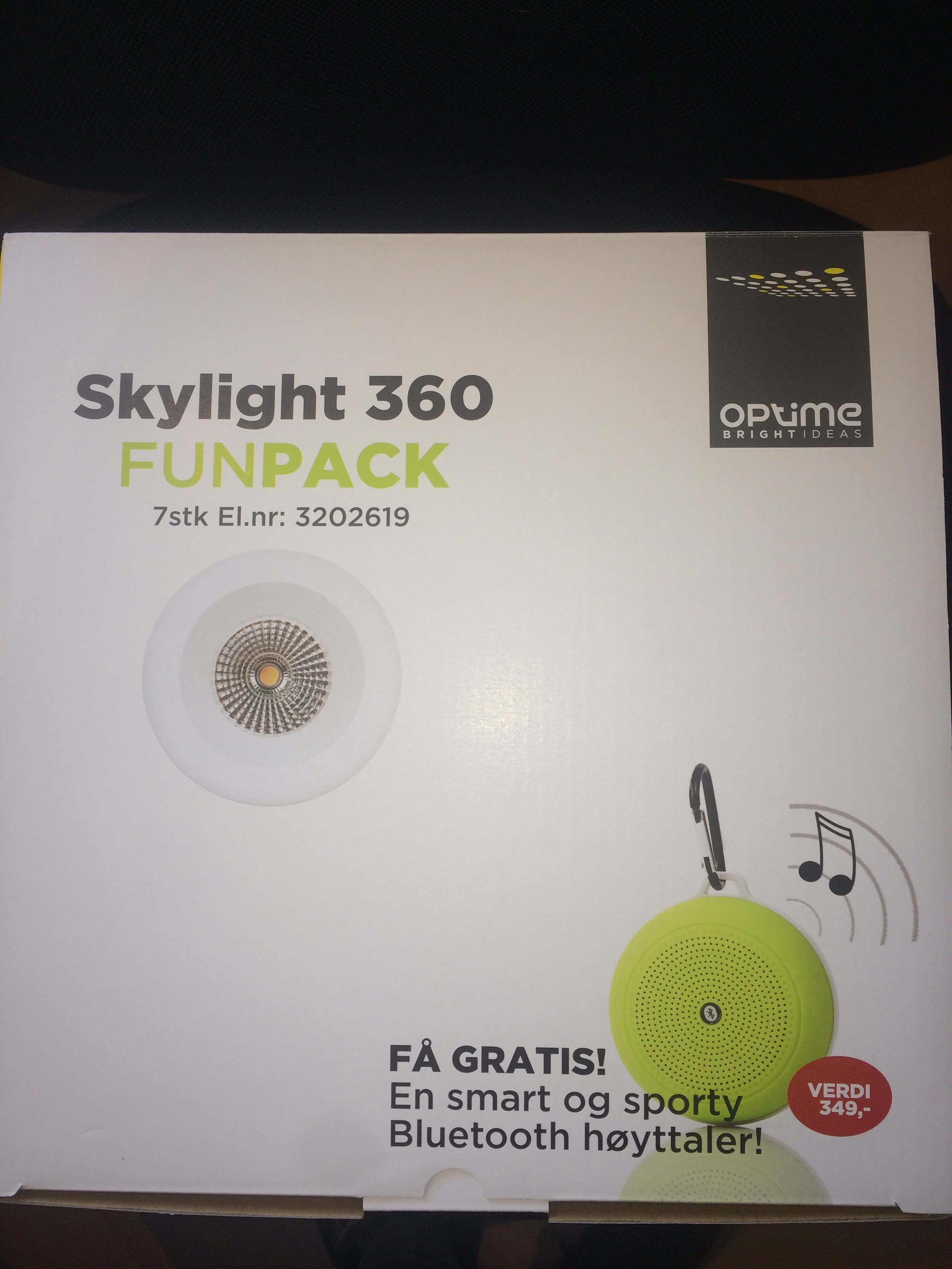 Optime AS - Skylight 360 Funpack