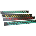 Centex - Fiberpanel 19 24 port 1U, m/2