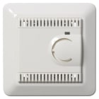 Elko - TERMOSTAT RS16/T 2300W Polarhvit M/INNEB. ROMFØLER 30GR