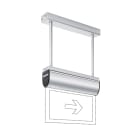Esylux - Nødbelysning 3 t, LED-teknologi, selvtestende, Fail-Safe-kontakt, veggmontering