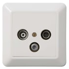 ELKO - RS16 antenne multimedia 8DB Innfelt Polarhvit