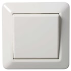 ELKO - H16 / 1 Innfelt bryter Polarhvit