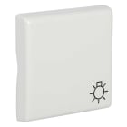 ELKO - L858 Vippestykke Symbol lys Polarhvit