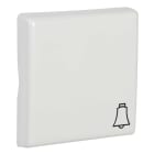 ELKO - L858 Vippestykke Klokke symbol Polarhvit
