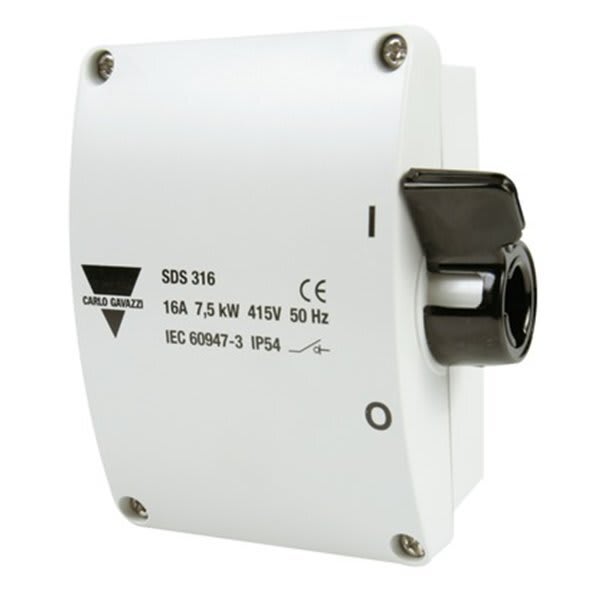 Carlo Gavazzi - 3 Polet 25A m/hjelpekontakt