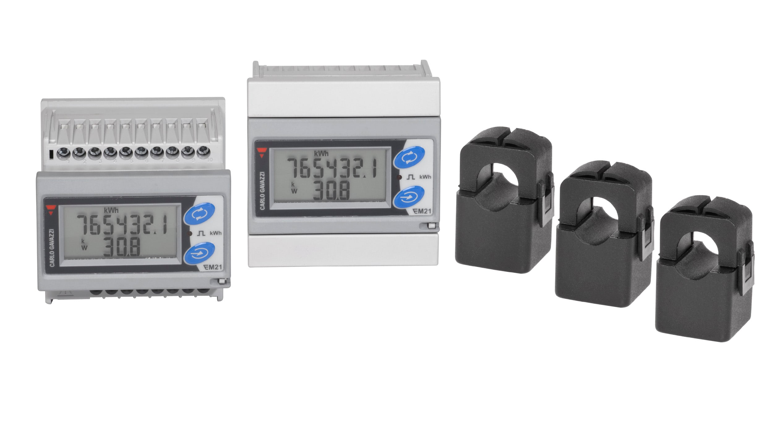 Carlo Gavazzi - EM21 M/PULSUTG. OG 3XSTRØMTRA
