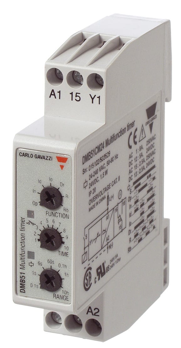 Carlo Gavazzi - MULTIRELE 1VEKSEL DMB51CM24  24VDC/24-240VAC