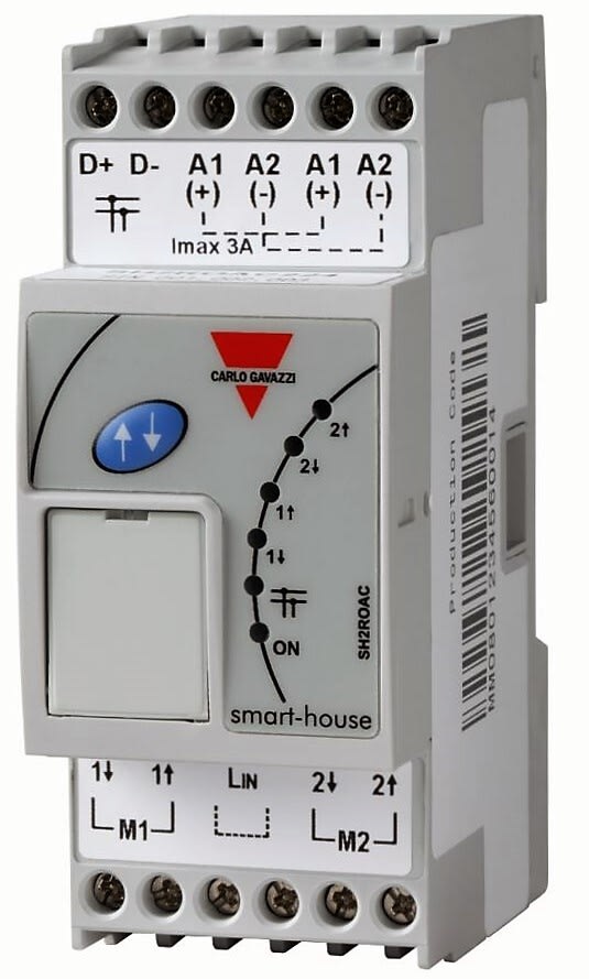 Carlo Gavazzi - SMD MARKISEUTGANG 2X5A AC MOT