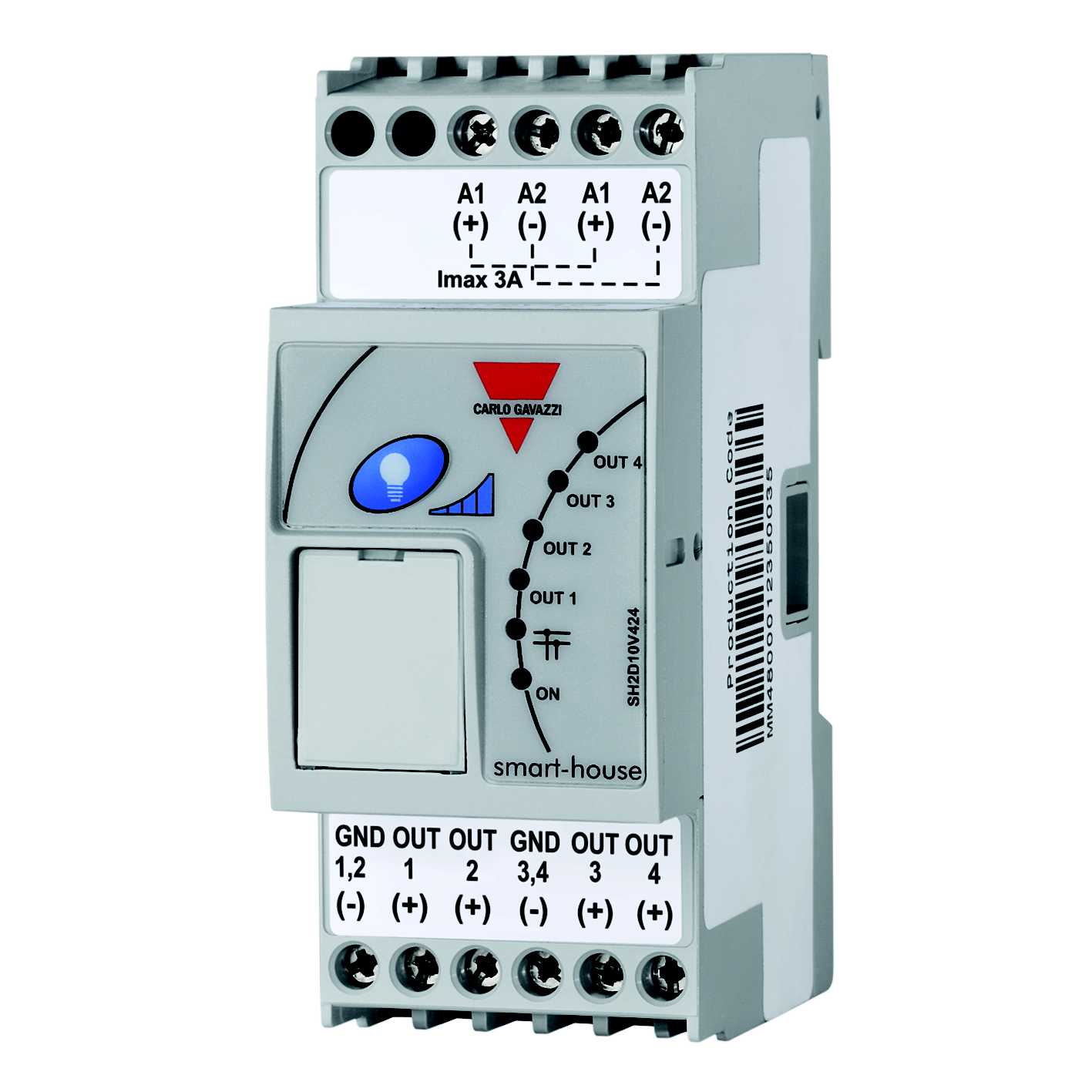 Carlo Gavazzi - SMD DIMMER 4X1-10V 24VDC FORS