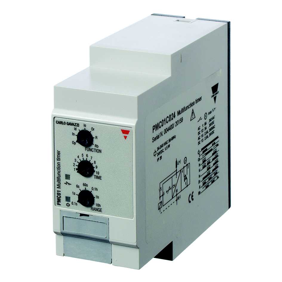 Carlo Gavazzi - TIDSRELE MULTIFUNKSJON