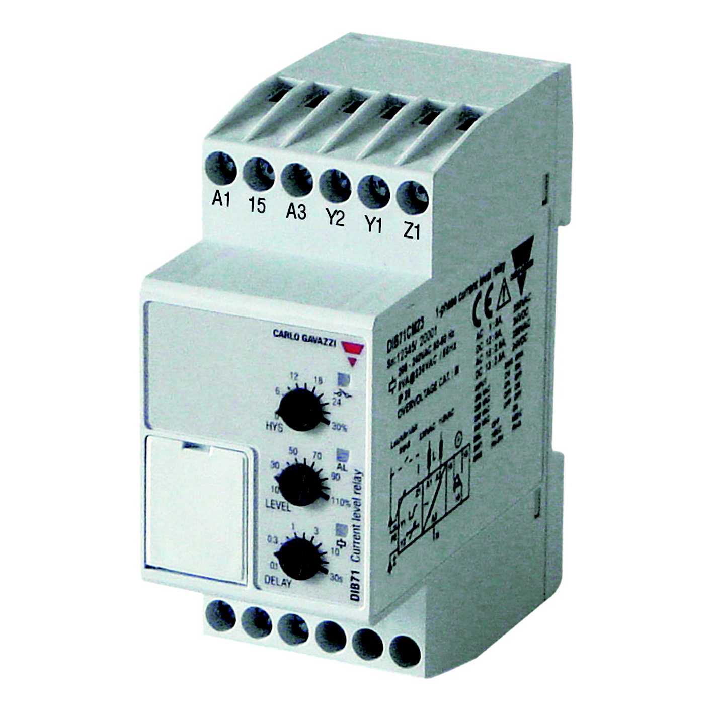 Carlo Gavazzi - STRØMMÅLERELE AC/DC