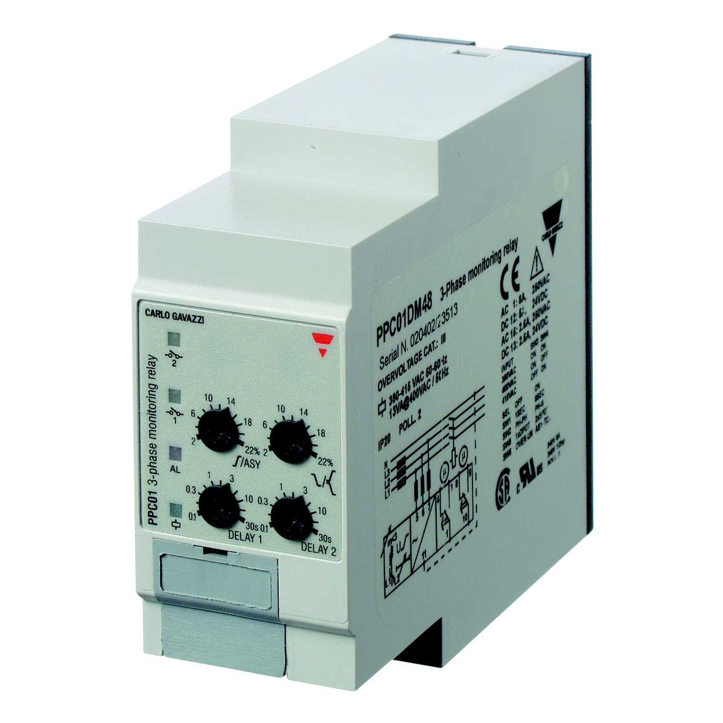 Carlo Gavazzi - 3-FASE NETTOVERVÅKINGSRELE