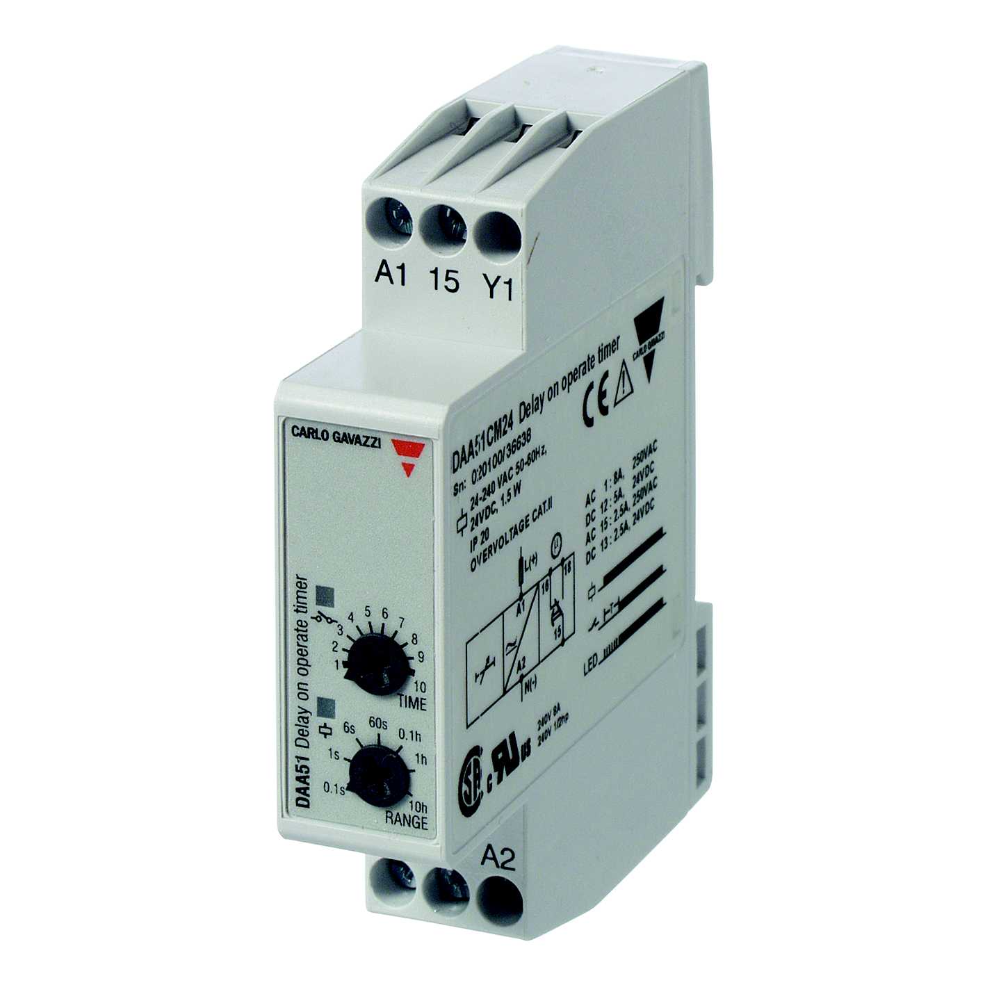 Carlo Gavazzi - TIDSRELE FORSINKET INN