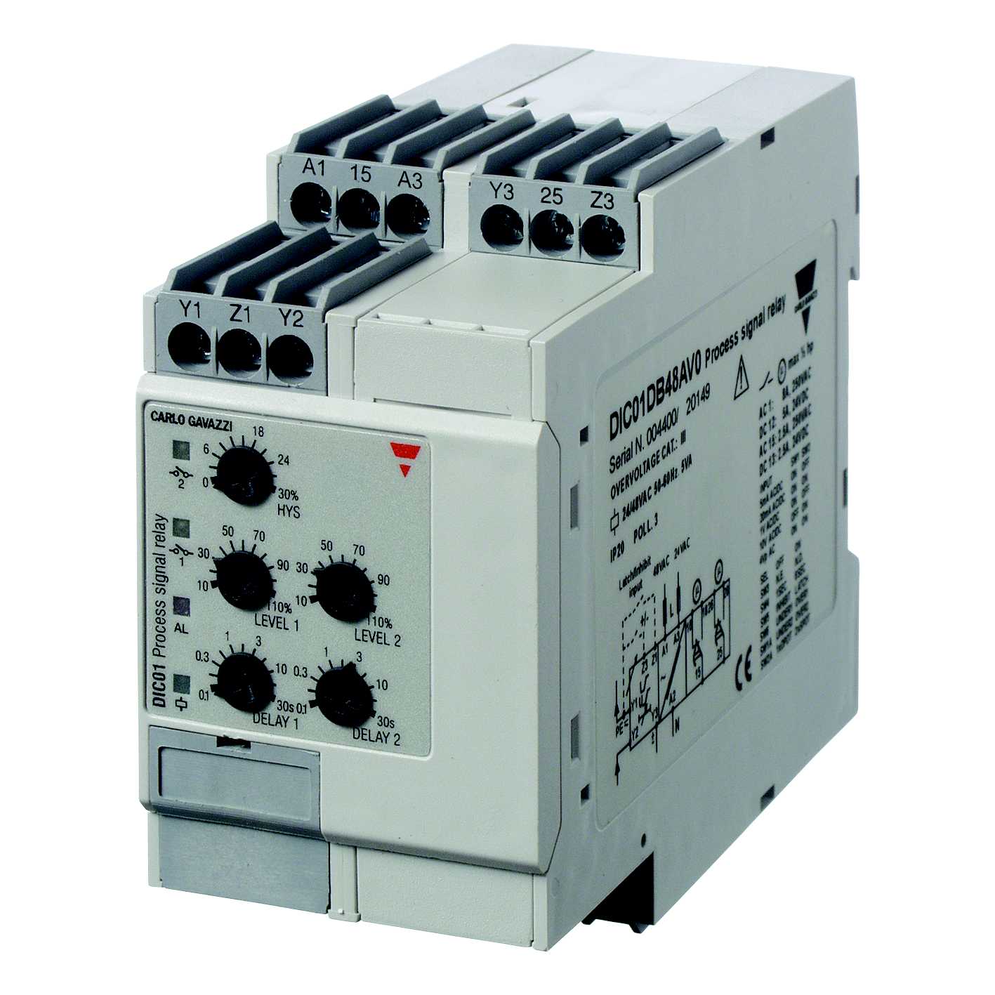 Carlo Gavazzi - PROSESSIGNALRELE 2 GR.