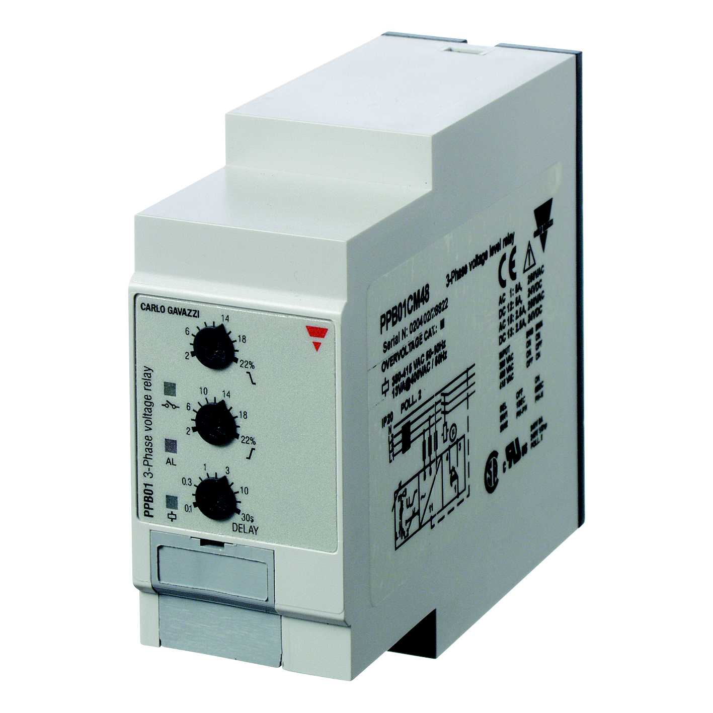 Carlo Gavazzi - 3-FASE NETTOVERVÅKINGSRELE