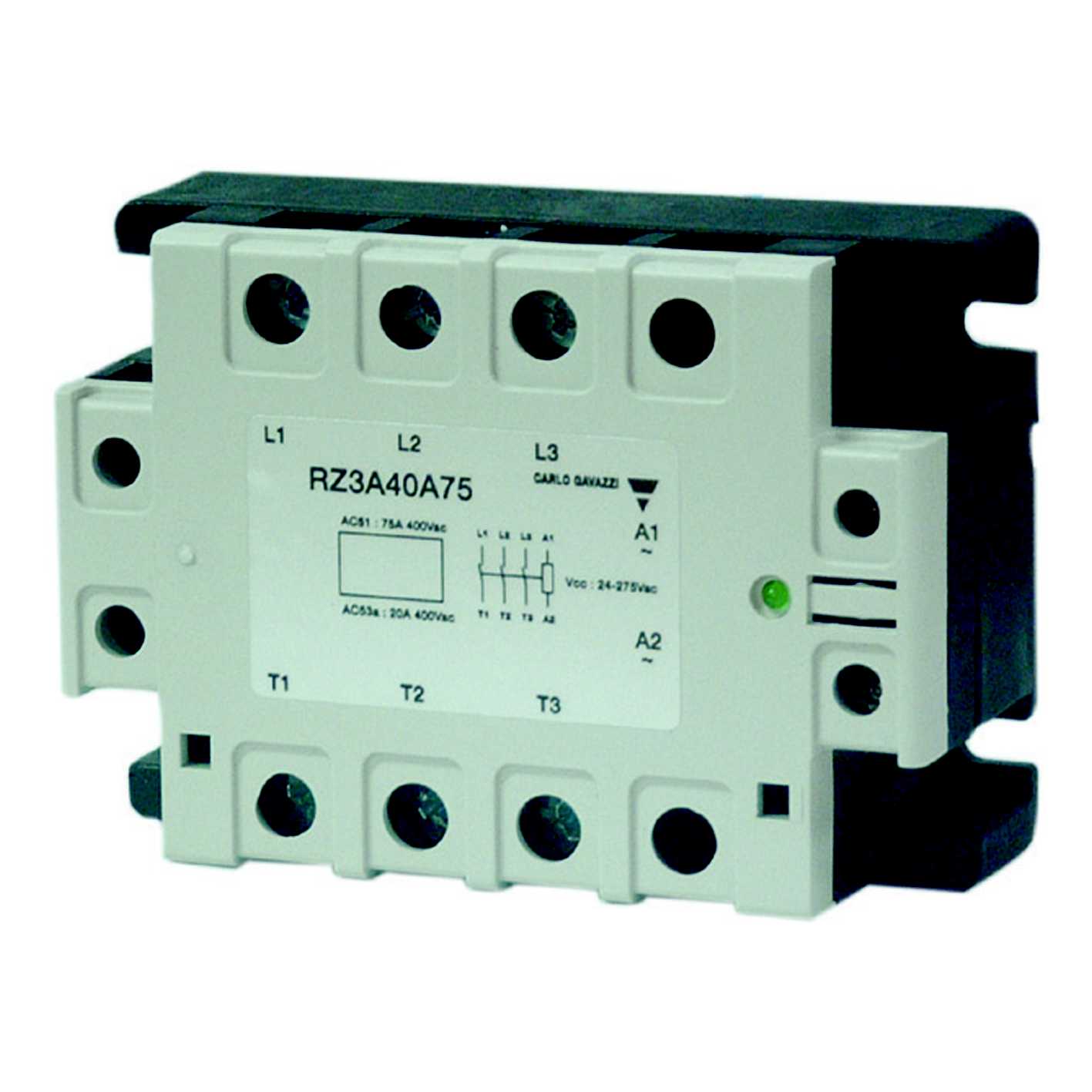 Carlo Gavazzi - SSR 3-F. 400VAC/25A 24-275VAC