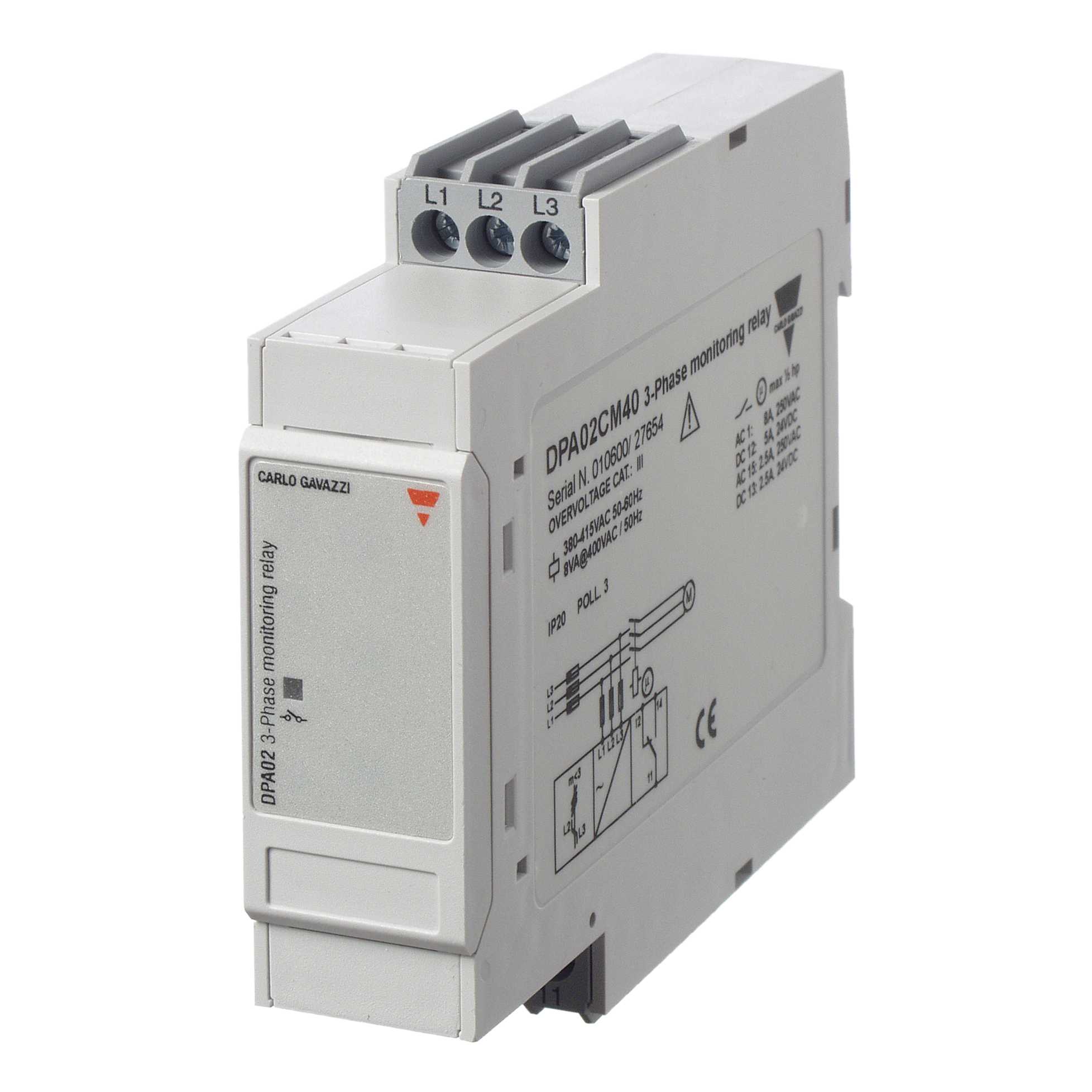 Carlo Gavazzi - FASEFØLGE-/FASEBRUDDRELE