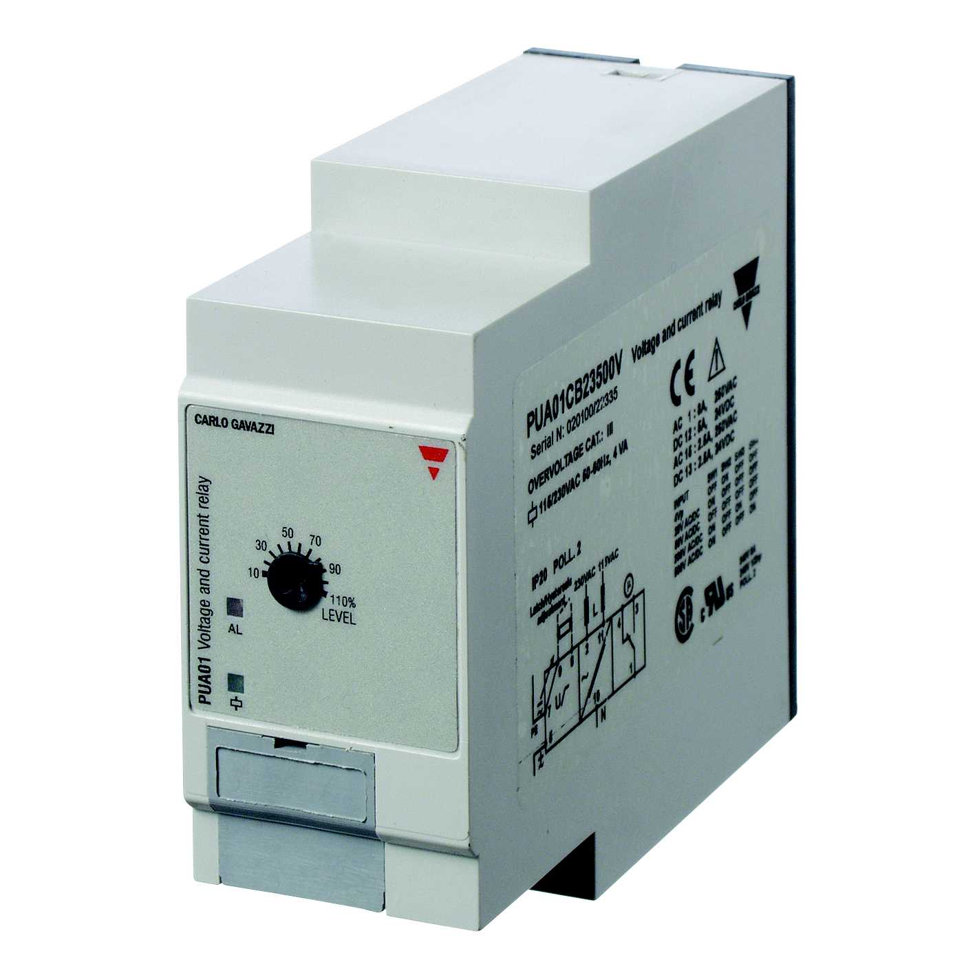 Carlo Gavazzi - SPENNINGSMÅLERELE AC/DC