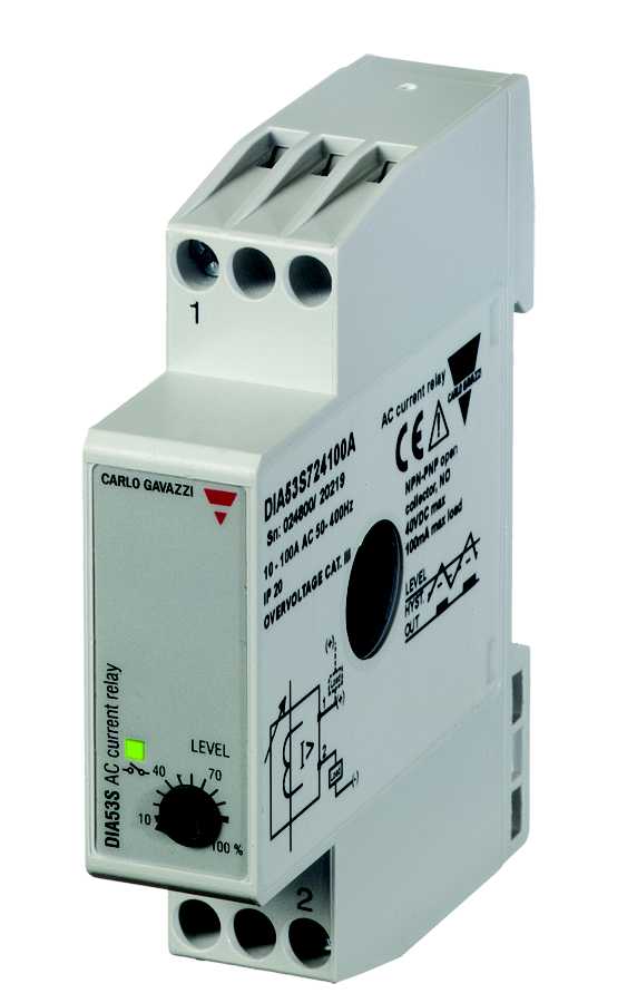Carlo Gavazzi - DIA53S724100A Strømrelé