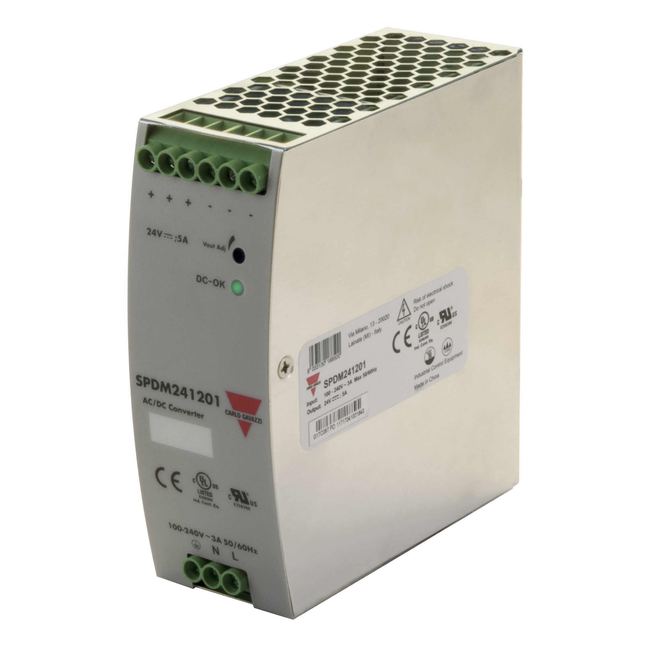 Carlo Gavazzi - Strømforsyning 120W 12VDC