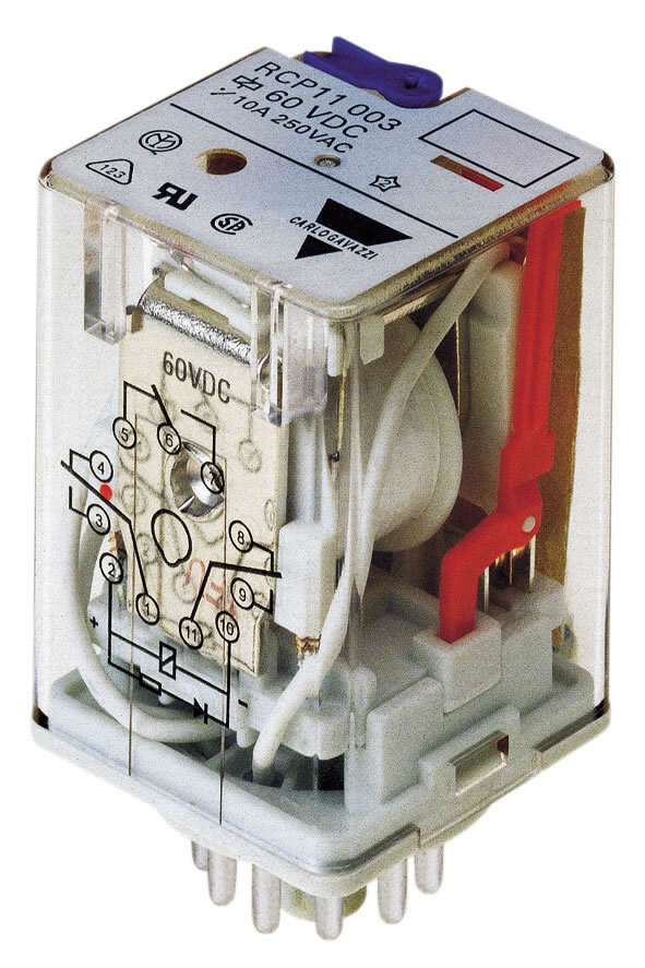 Carlo Gavazzi - HJELPERELE 11-PINS 230VAC