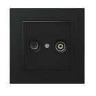 ELKO - ELKO Plus antennekontakt 1dB DC (enk.anl) Sort