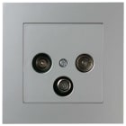 ELKO - ELKO Plus antennekontakt GS multim 8dB I Alu