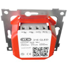 ELKO - Dimmer Plus 316 GLED Polarhvit