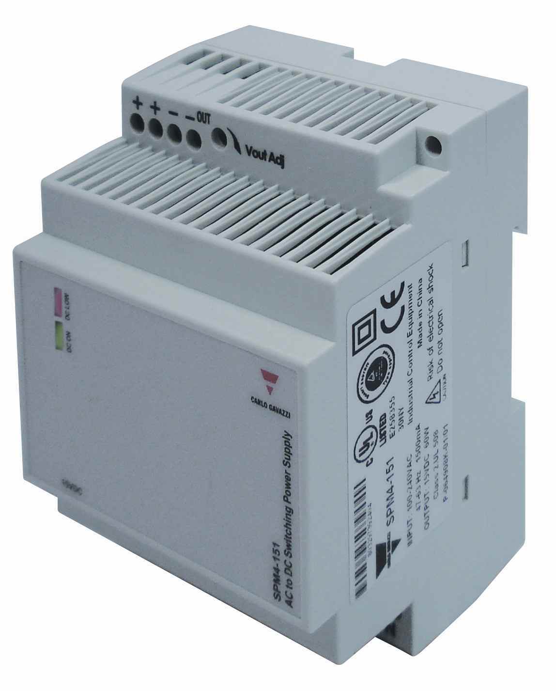 Carlo Gavazzi - Mod. strømforsyning 24VDC/2,5A