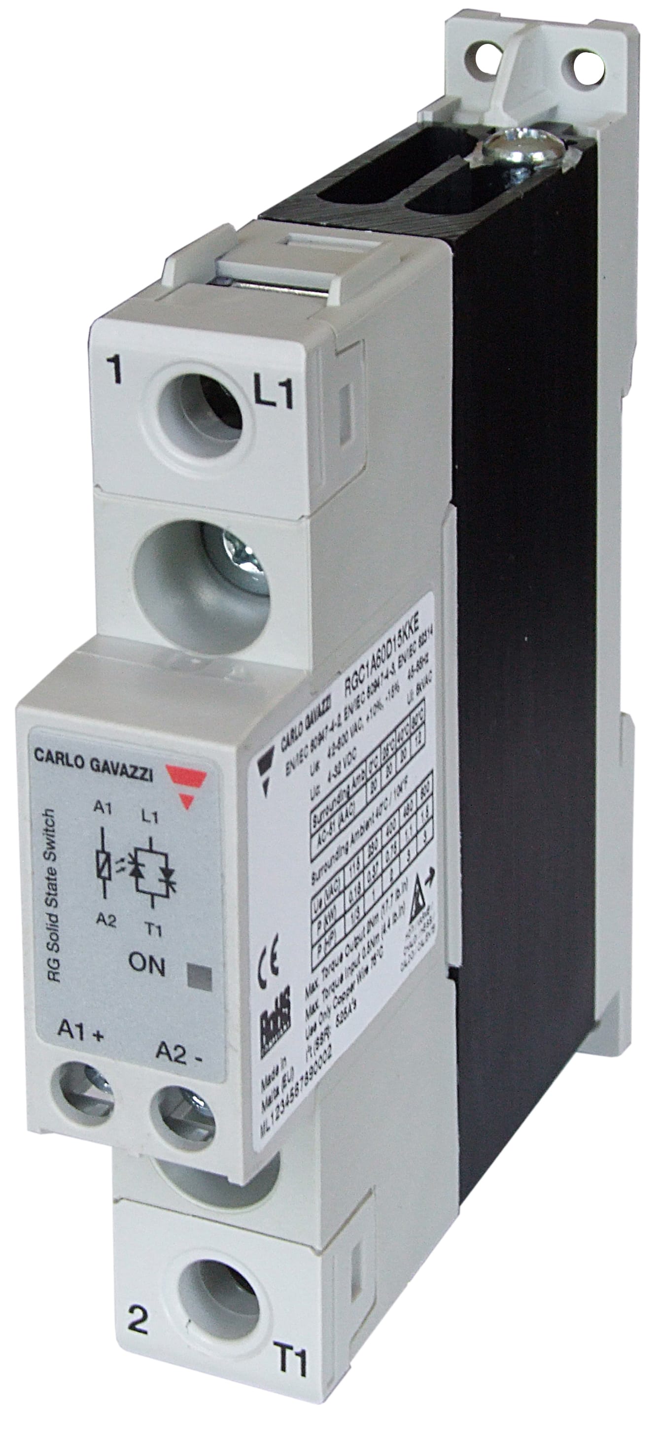 Carlo Gavazzi - SSR 15A@40°C, 42-600VAC
