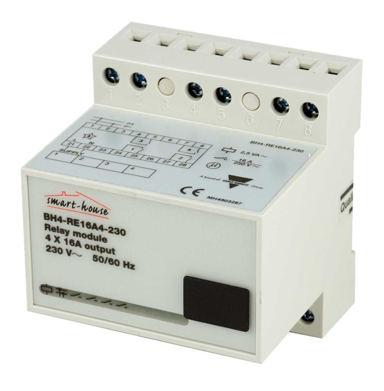 Carlo Gavazzi - SMH RELEUTGANG 4X16A 230VAC