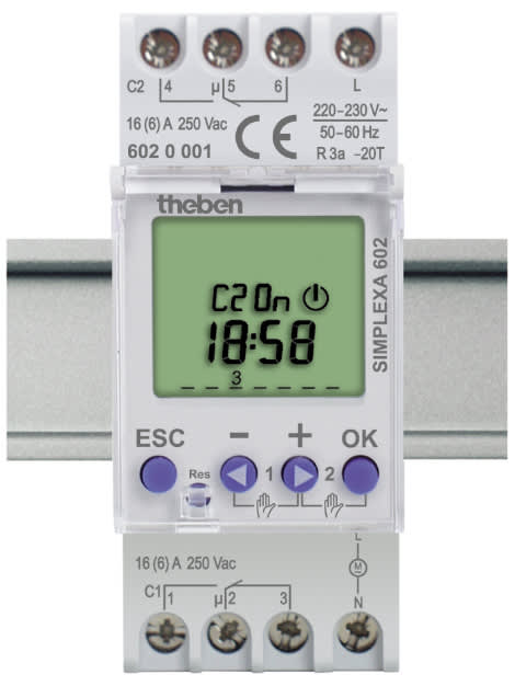 Theben AG - 6020001, SIMPLEXA 602 Timeswi