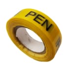 NITTO - TAPE 10MX12MM GUL/SORT
