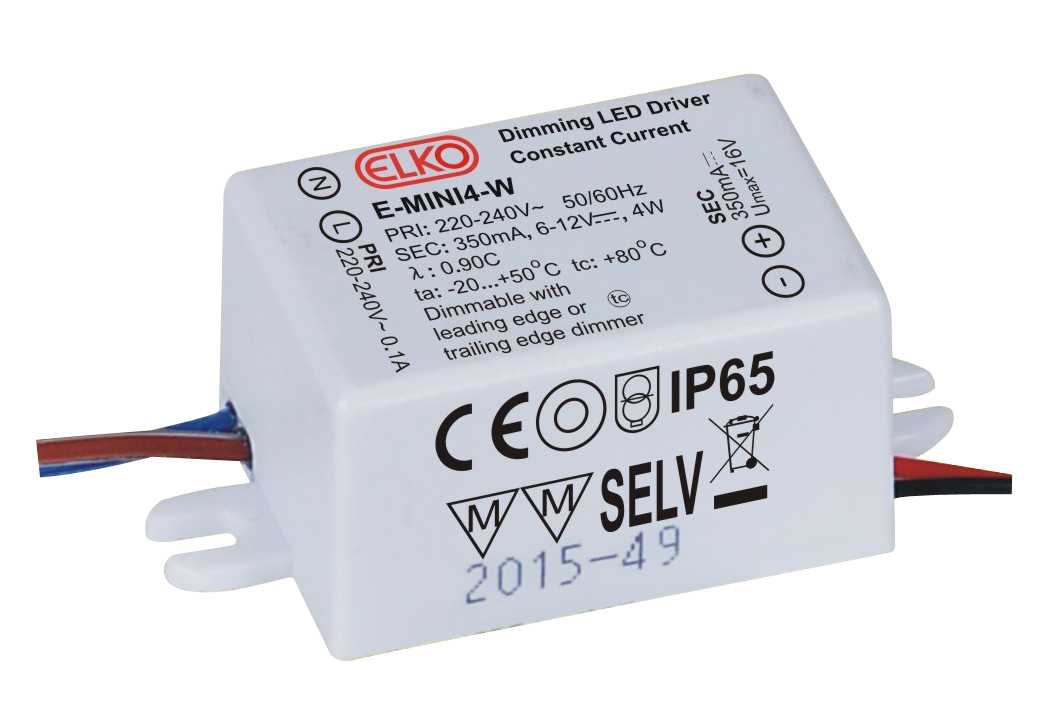 ELKO - Driver mini ELKO 350mA 2-4W