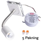 ELKO - Bright leselampe m/driver Bul